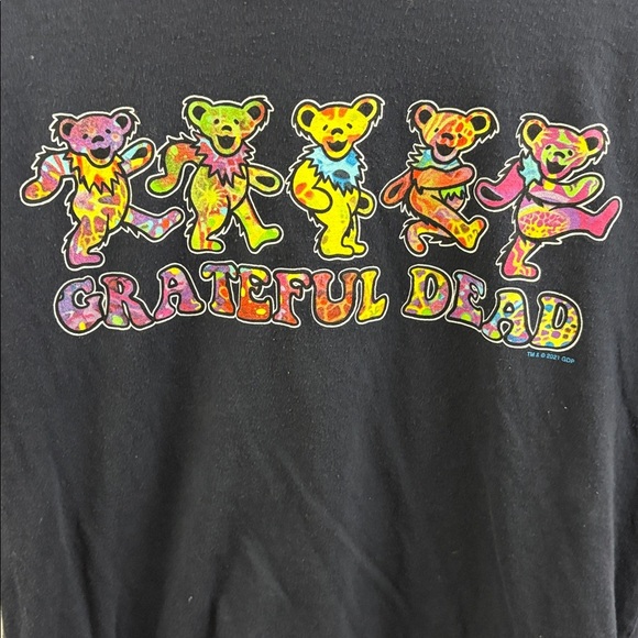 Grateful Dead T-shirt Men’s Size Large Black Rock - Picture 3 of 7